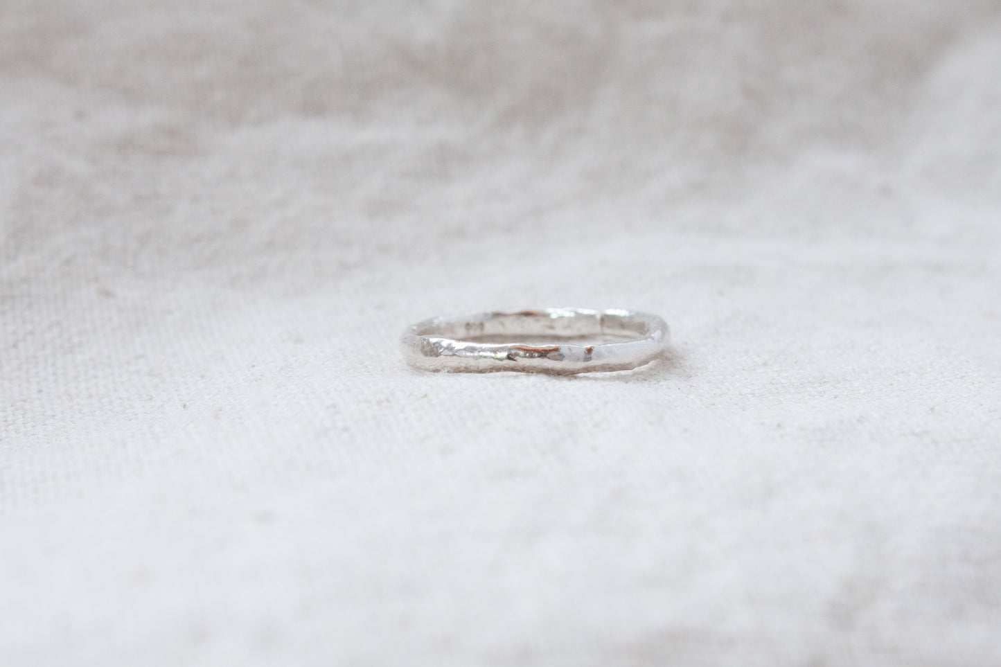 Whitewater Ring - Fine Silver