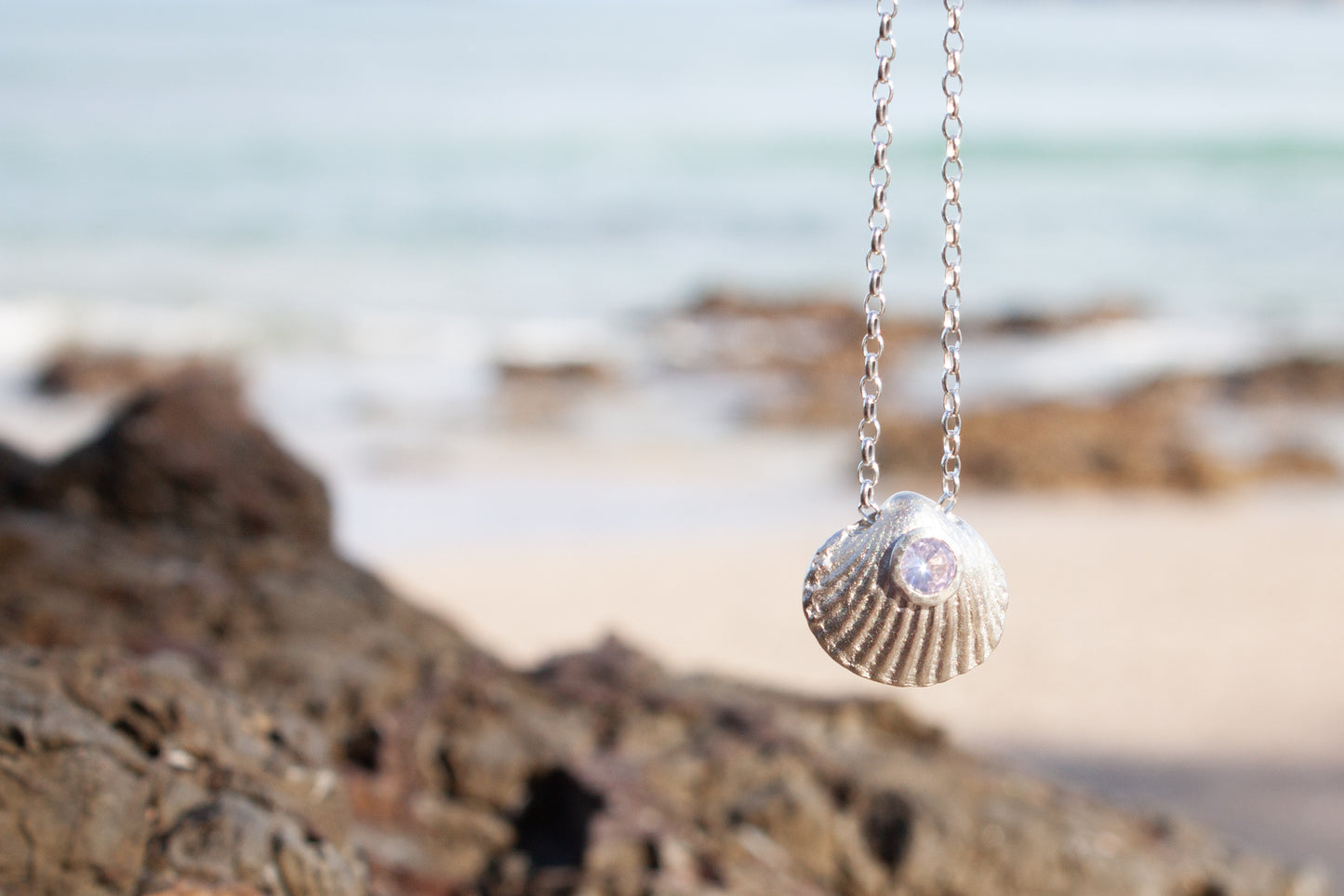 Nereid Pendant Lavender Quartz