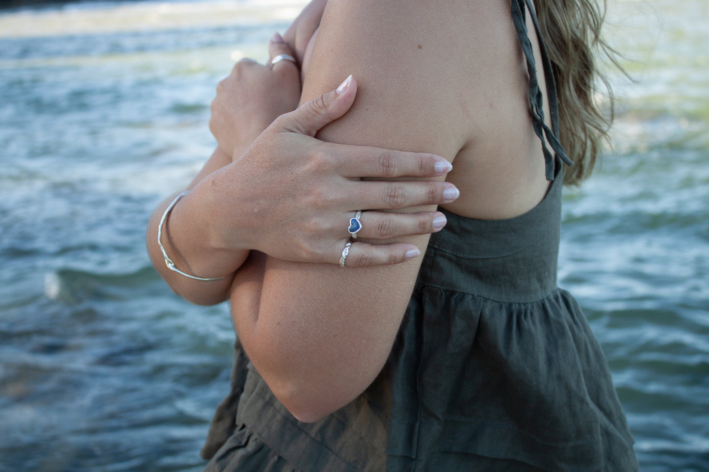 Opal Heart Ring Cloud