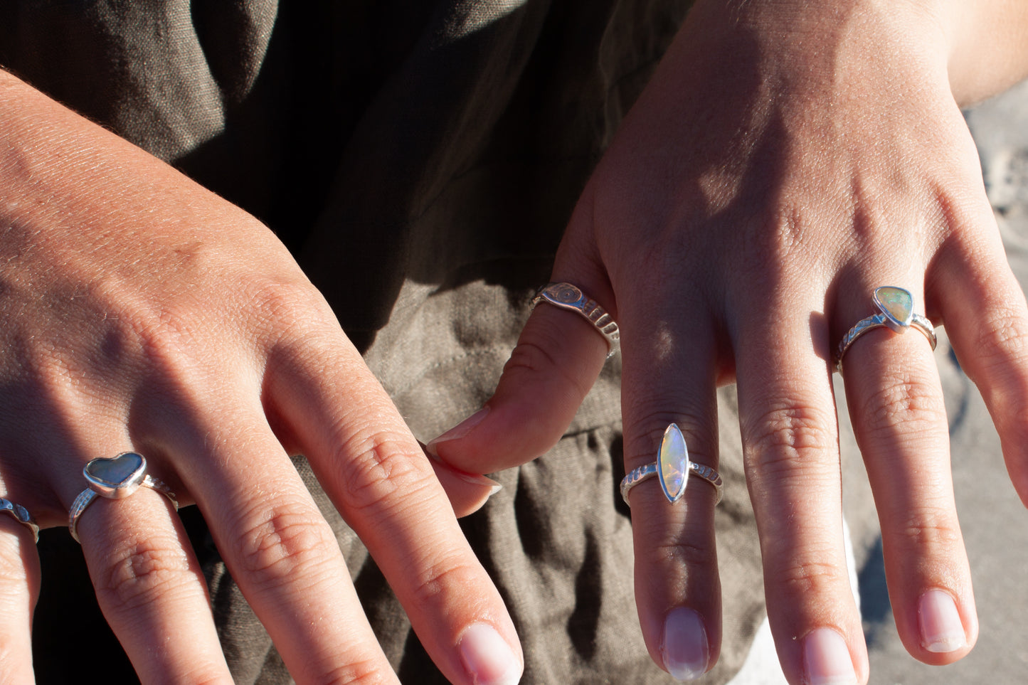 Opal Ring Peachy