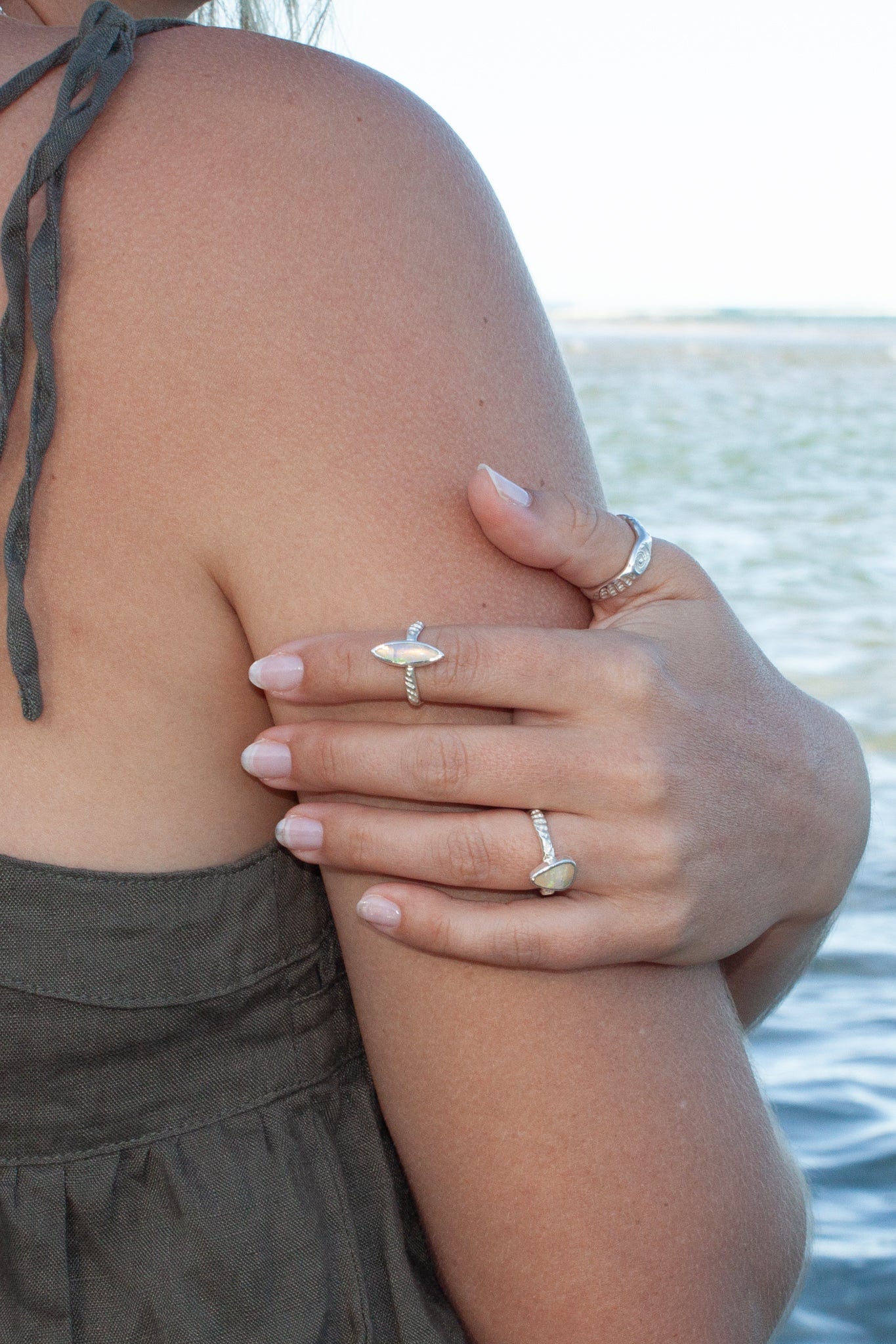 Opal Ring Peachy