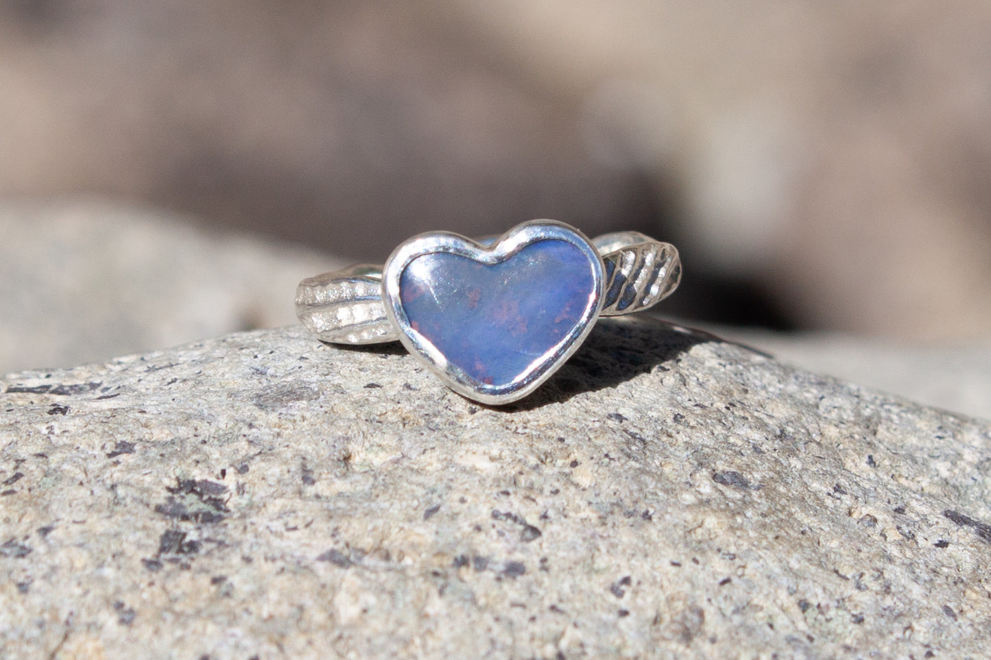 Opal Heart Ring Cloud