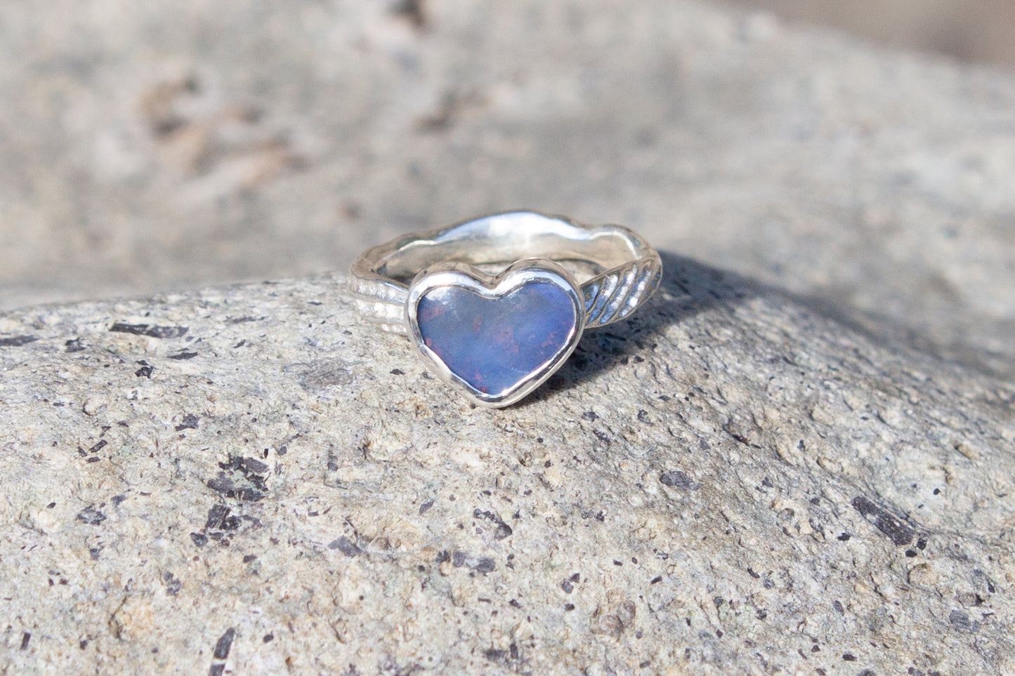 Opal Heart Ring Cloud
