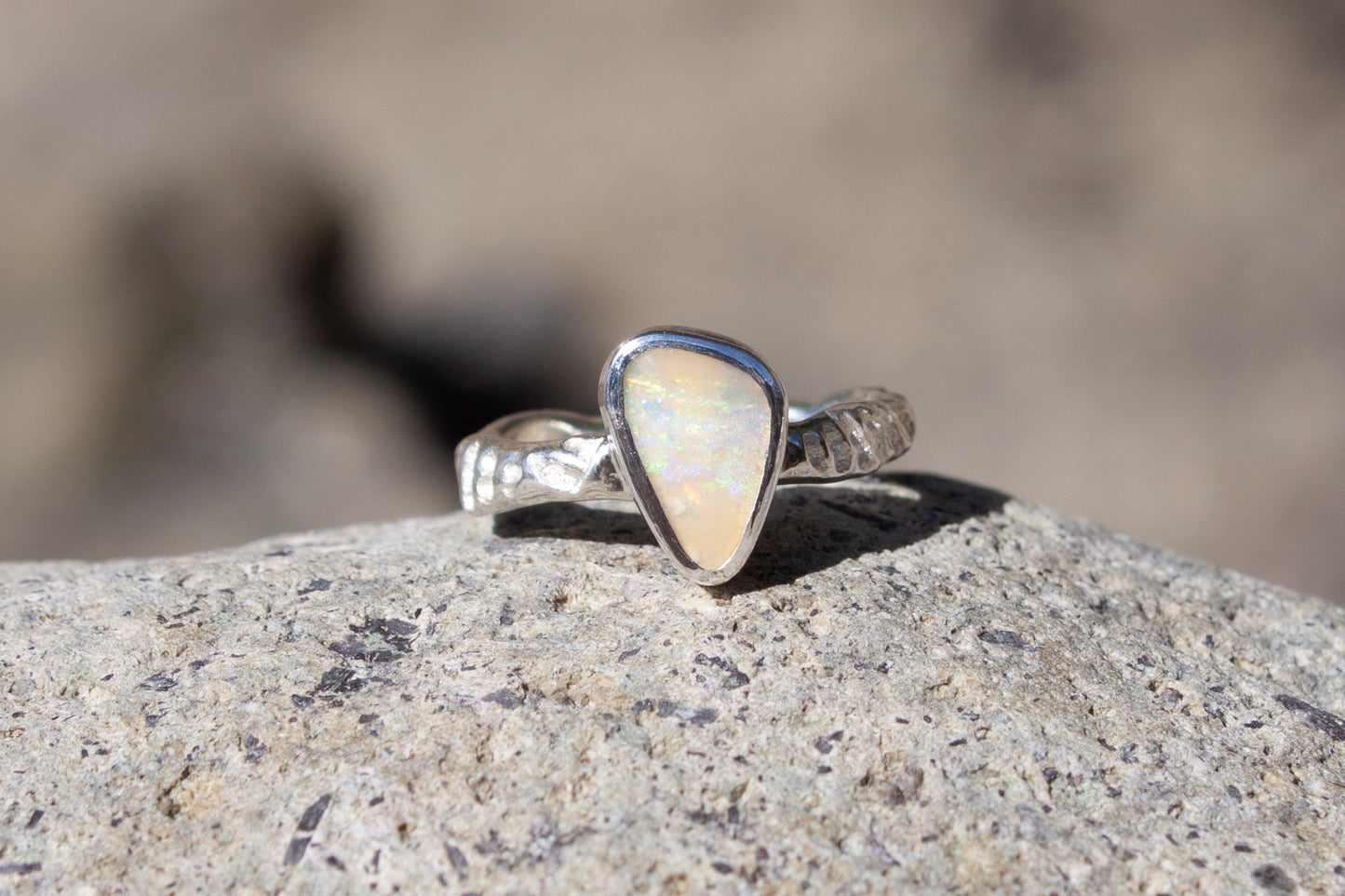 Opal Ring Peachy