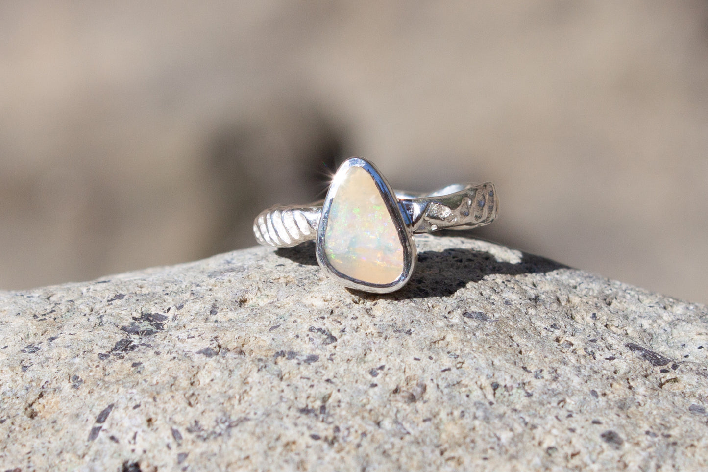 Opal Ring Peachy