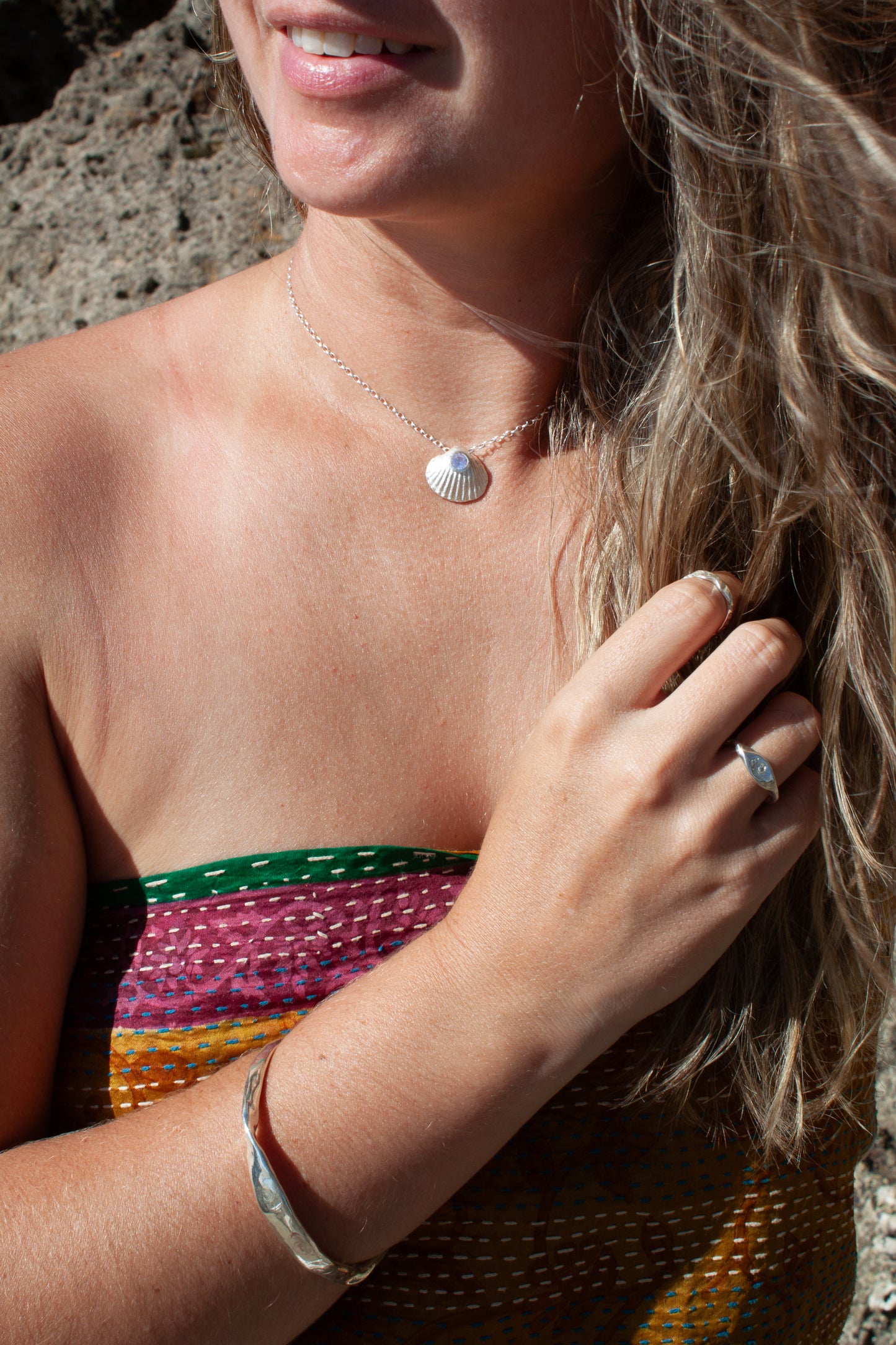 Nereid Pendant Lavender Quartz