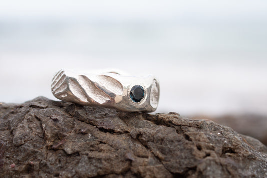 Seabed Ring London Blue Topaz